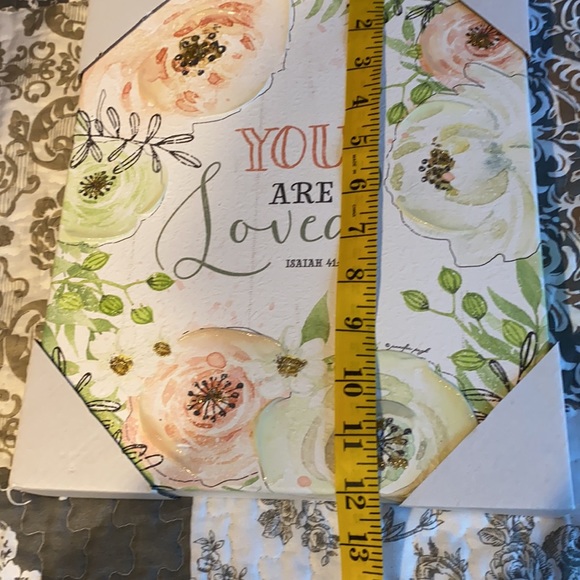 You ARE Loved Decorative Wall Plaque - Picture 5 of 6